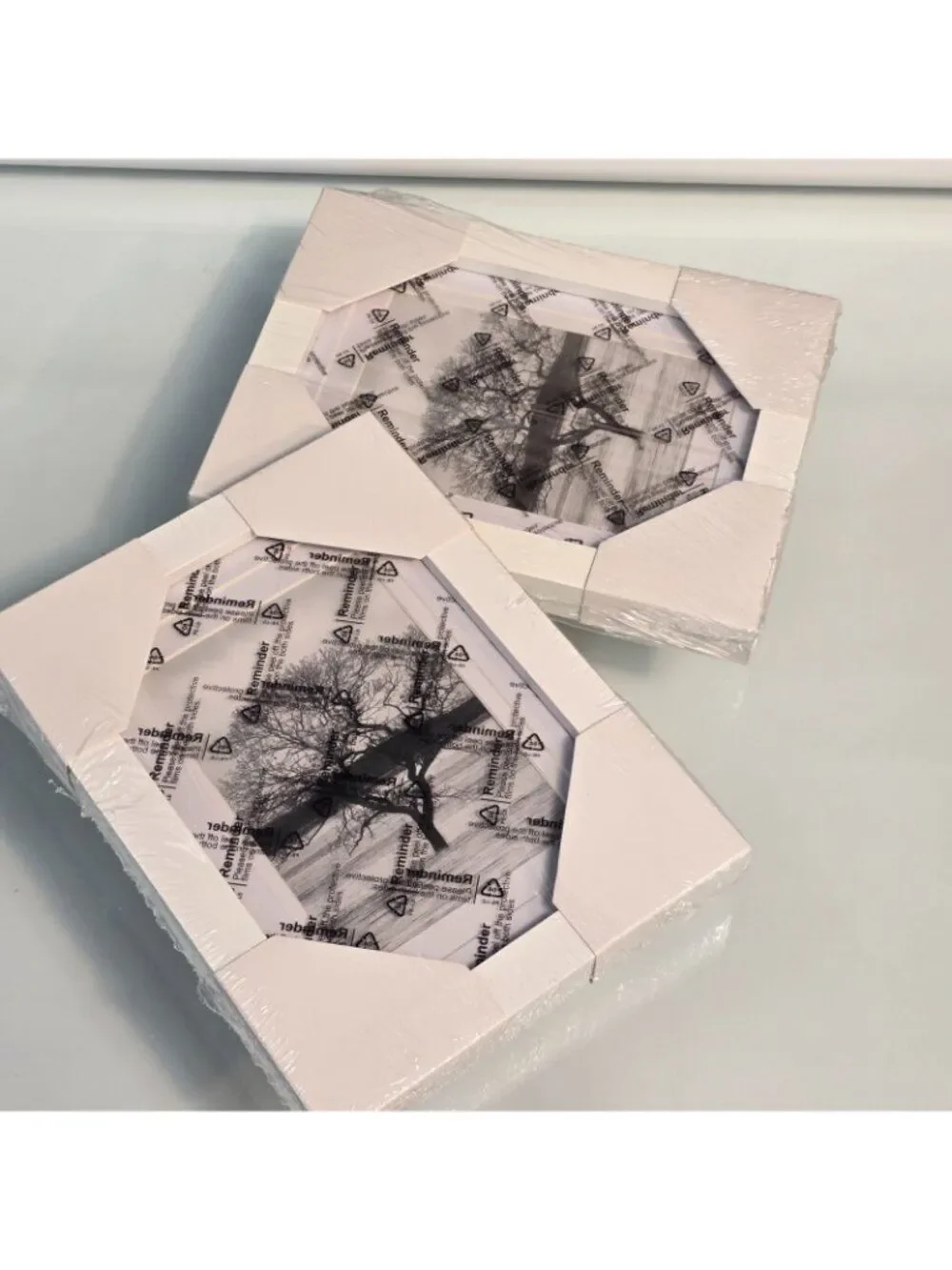 2 Minimalist White Photo Frames 8